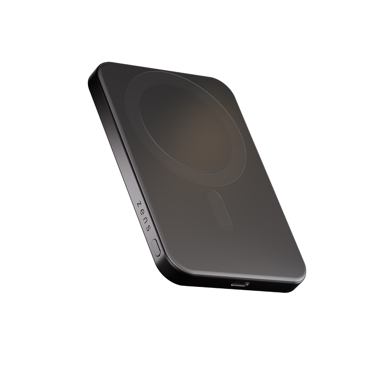 product image 3 - Zens Qi2 Batterie Externe Slim Aluminium Powerbank Qi2 5k mAh